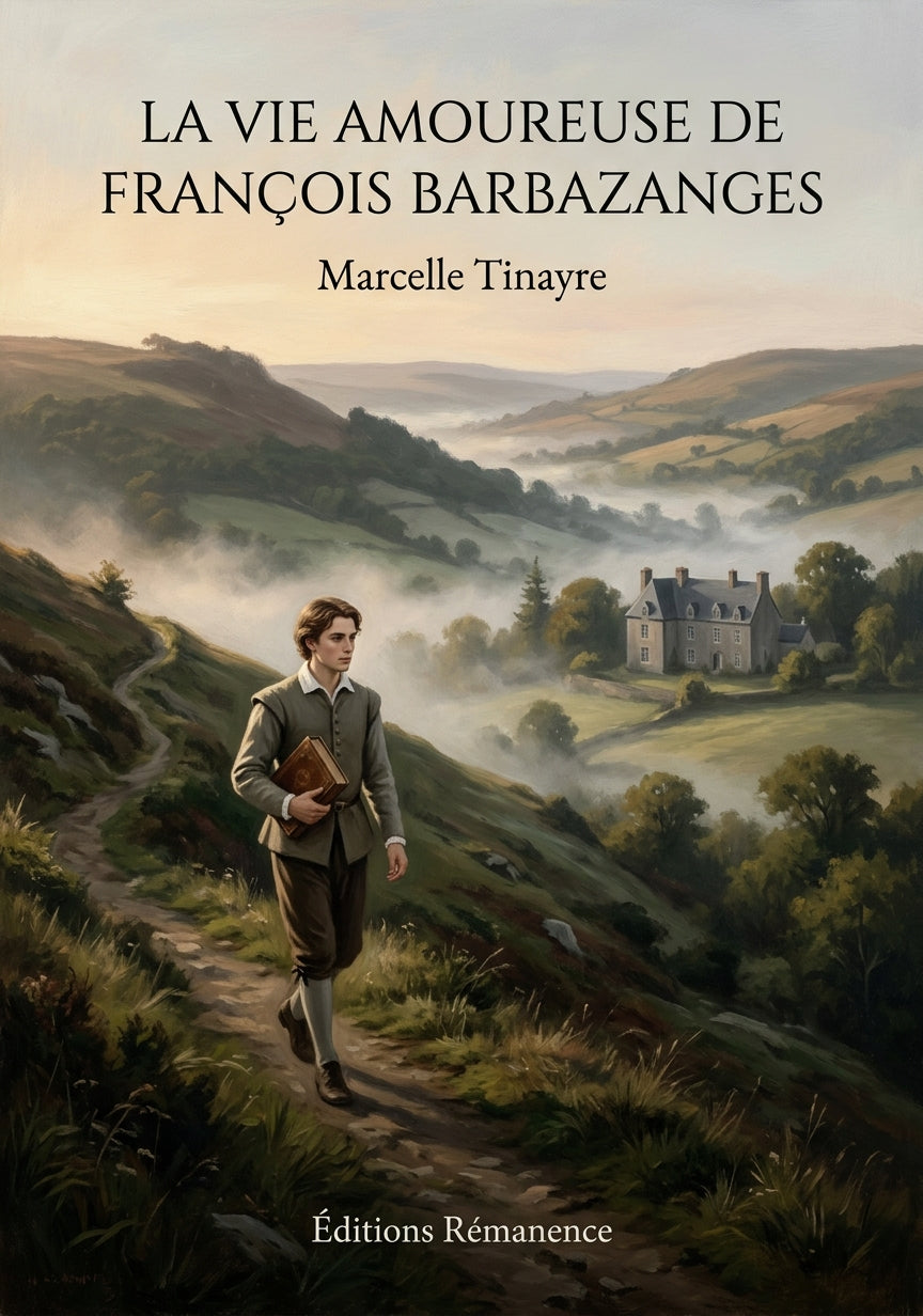 Livre La Vie amoureuse de François Barbazanges par Marcelle Tinayre - Couverture - Editions Remanence