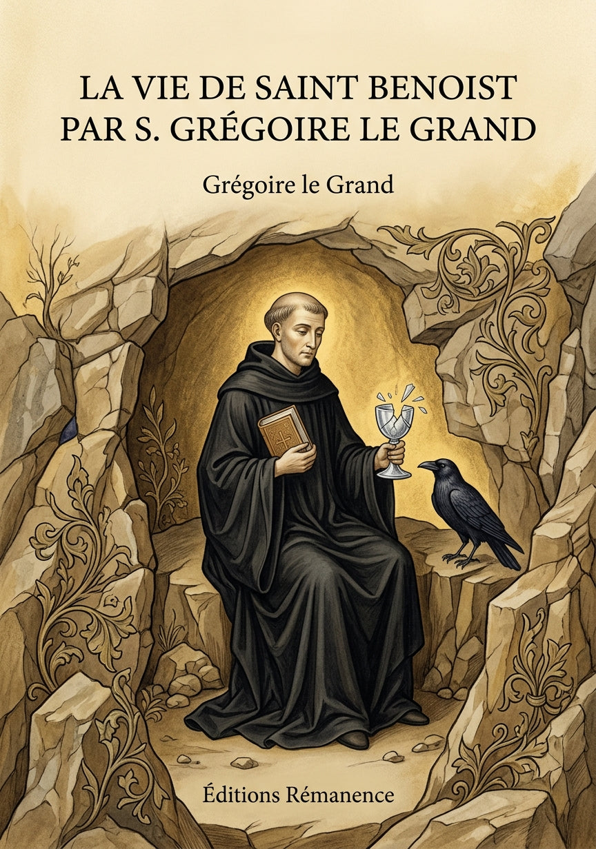 Livre La vie de Saint Benoist par s. Grégoire le Grand par Grégoire le Grand - Couverture - Editions Remanence