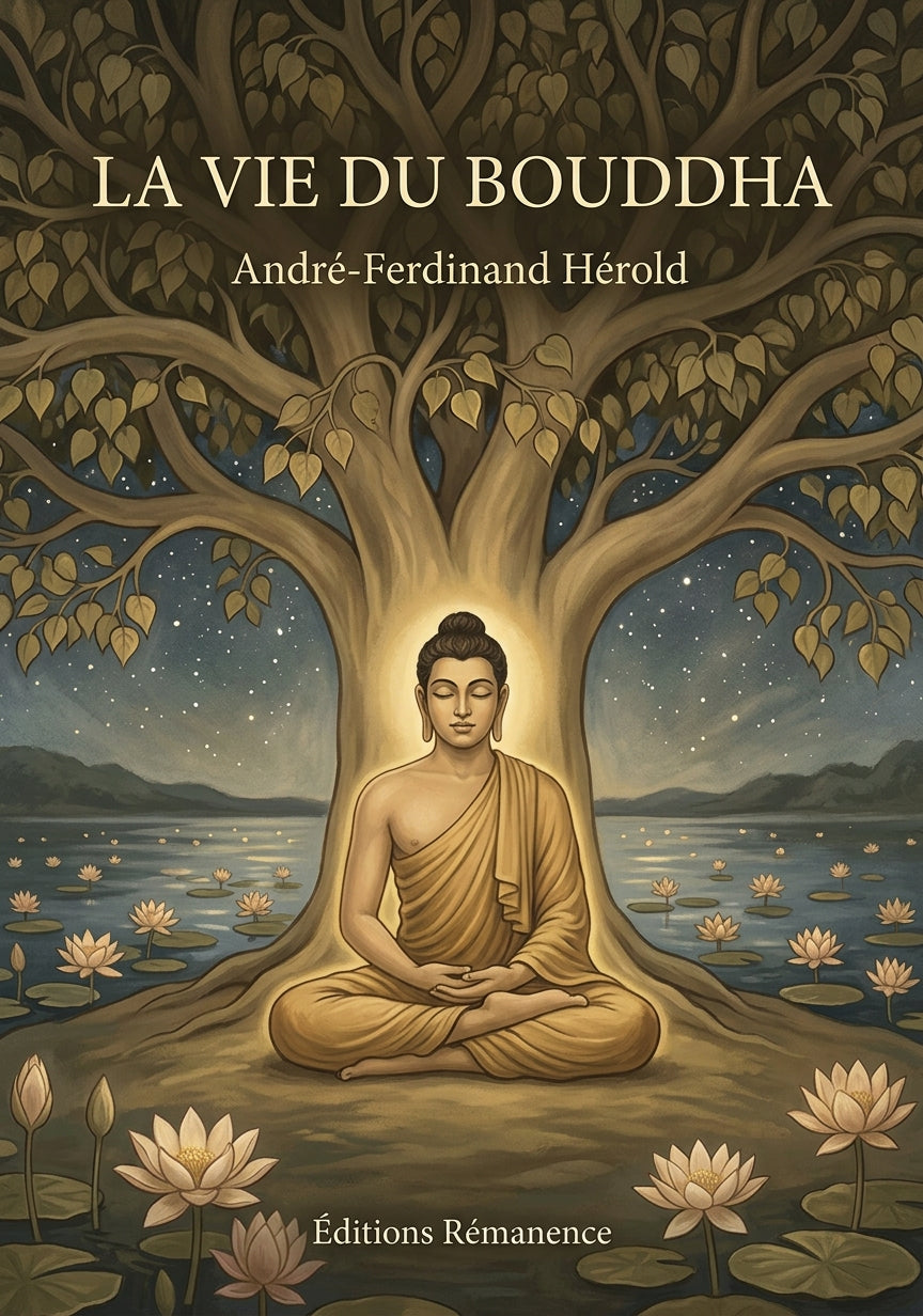 Livre La Vie du Bouddha par André-Ferdinand Hérold - Couverture - Editions Remanence
