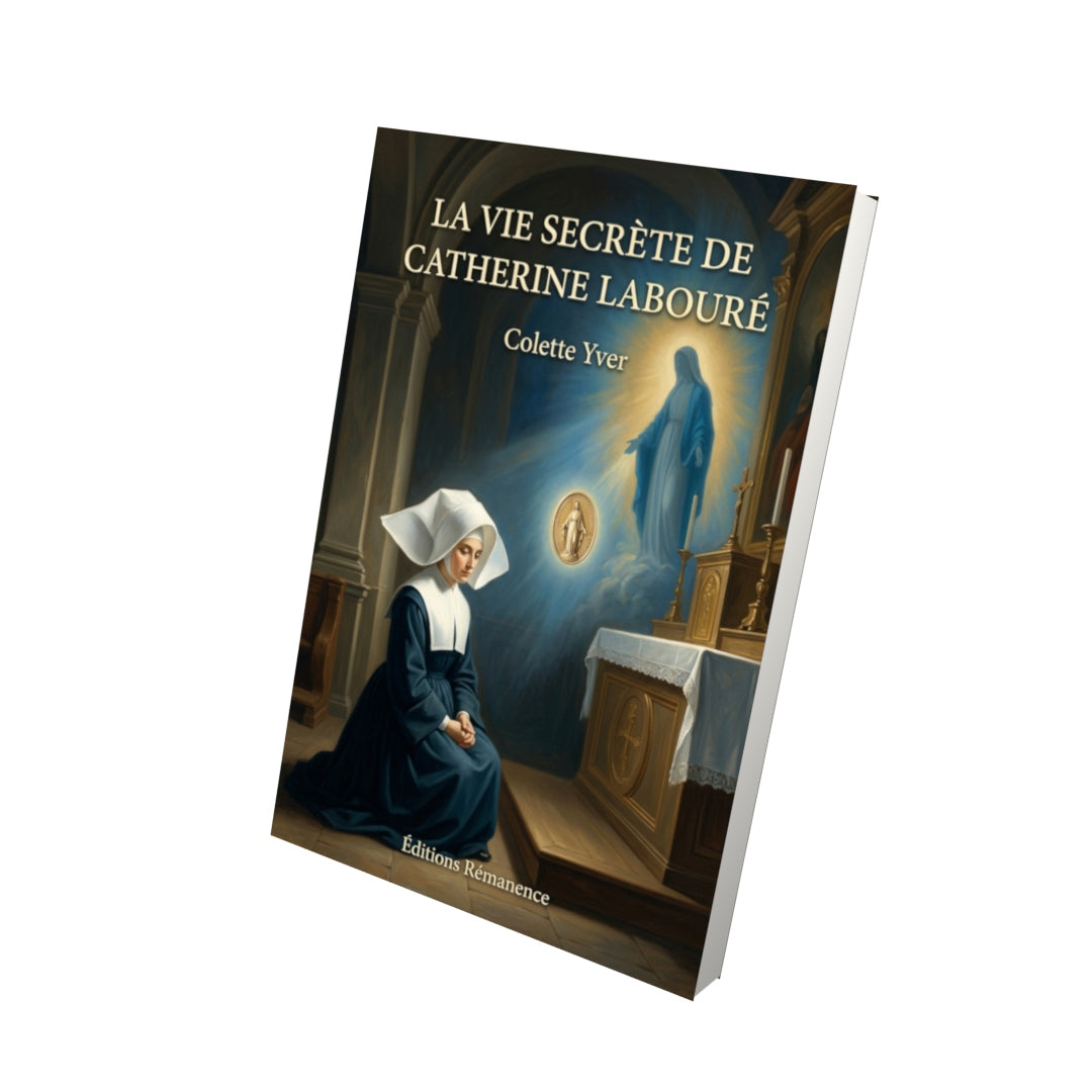 Livre La Vie secrète de Catherine Labouré par Colette Yver - Vue 3D - Editions Remanence