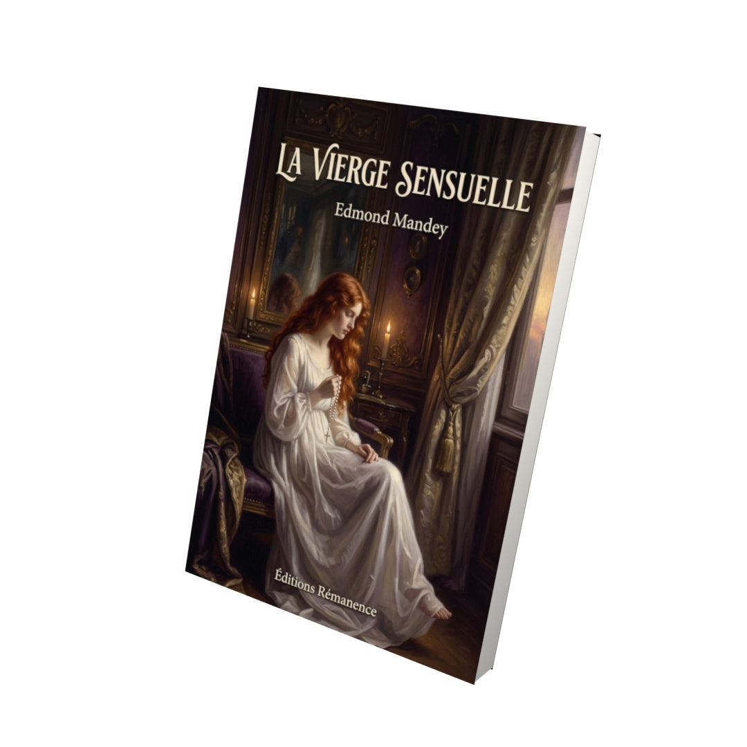 Livre La Vierge sensuelle par Edmond Mandey - Vue 3D - Editions Remanence