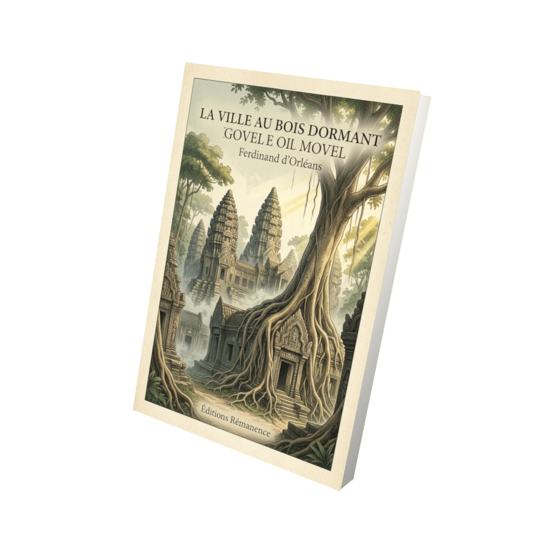 Livre La Ville au Bois dormant - Ferdinand d'Orléans - Vue 3D - Editions Remanence