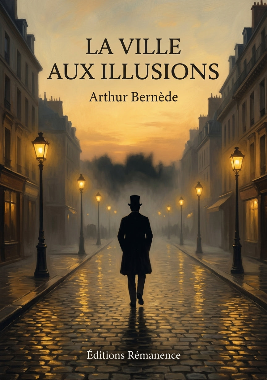 Livre La Ville aux illusions par Arthur Bernède - Couverture - Editions Remanence