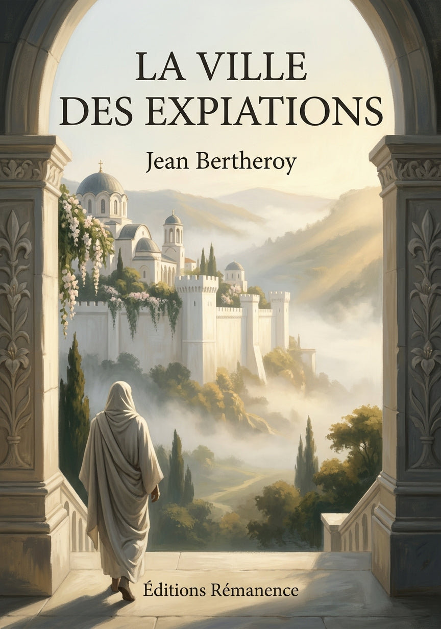 Livre La Ville des expiations par Jean Bertheroy - Couverture - Editions Remanence