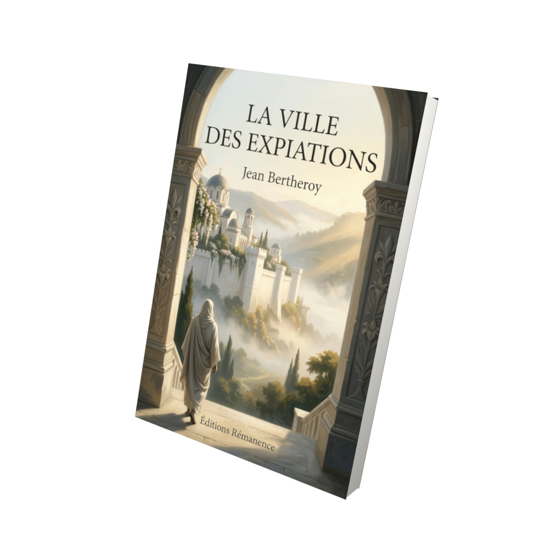 Livre La Ville des expiations par Jean Bertheroy - Vue 3D - Editions Remanence