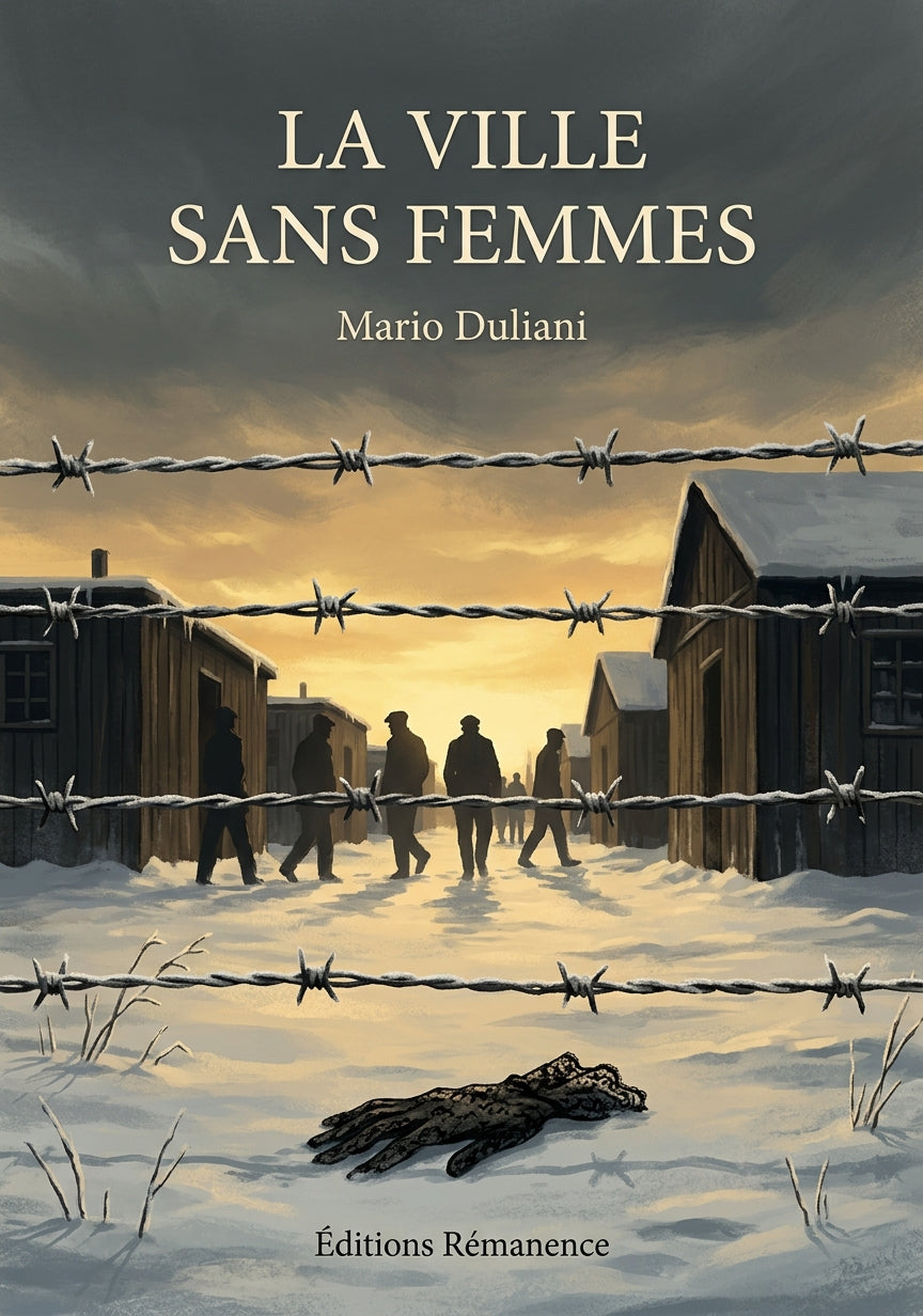 Livre La ville sans femmes par Mario Duliani - Couverture - Editions Remanence