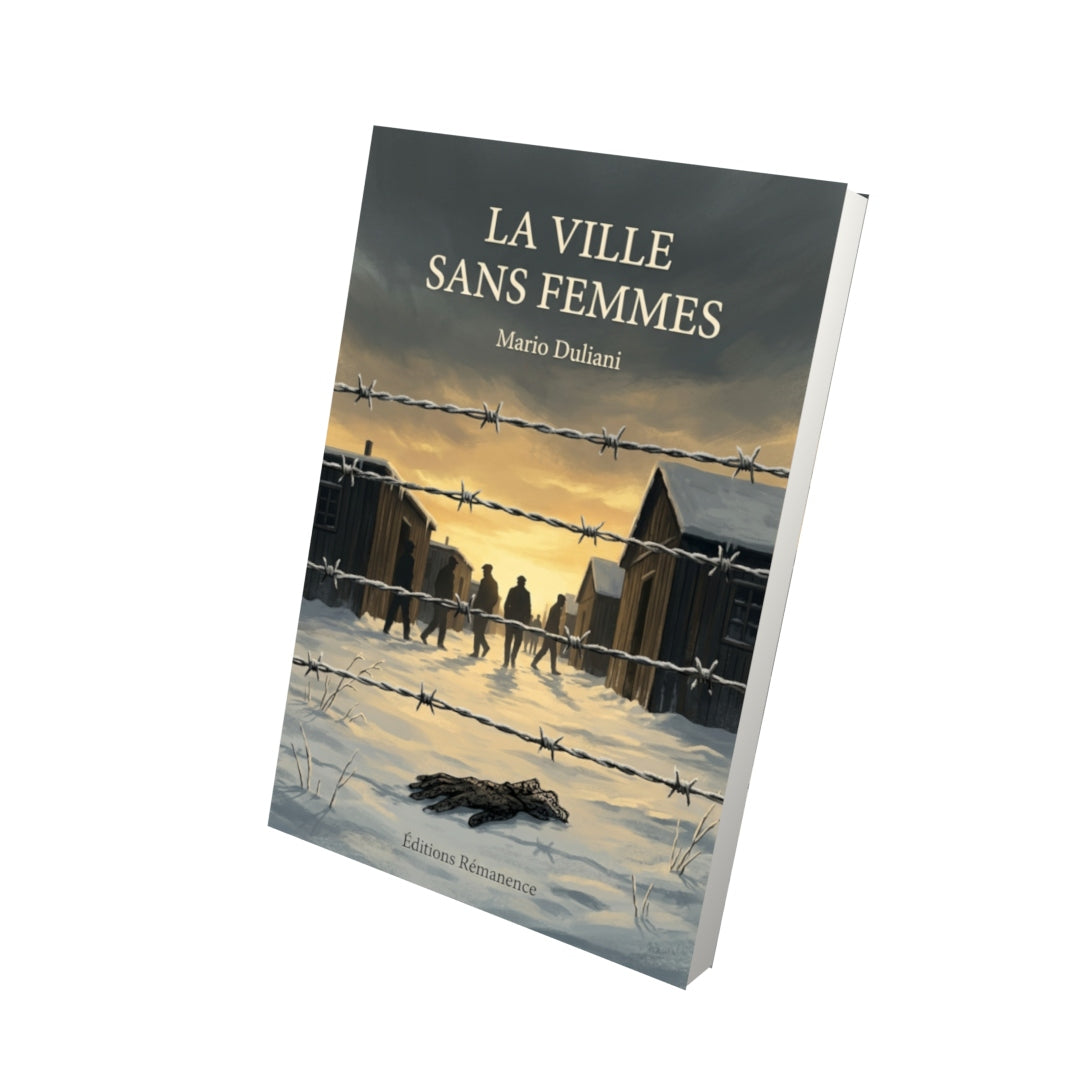 Livre La ville sans femmes par Mario Duliani - Vue 3D - Editions Remanence
