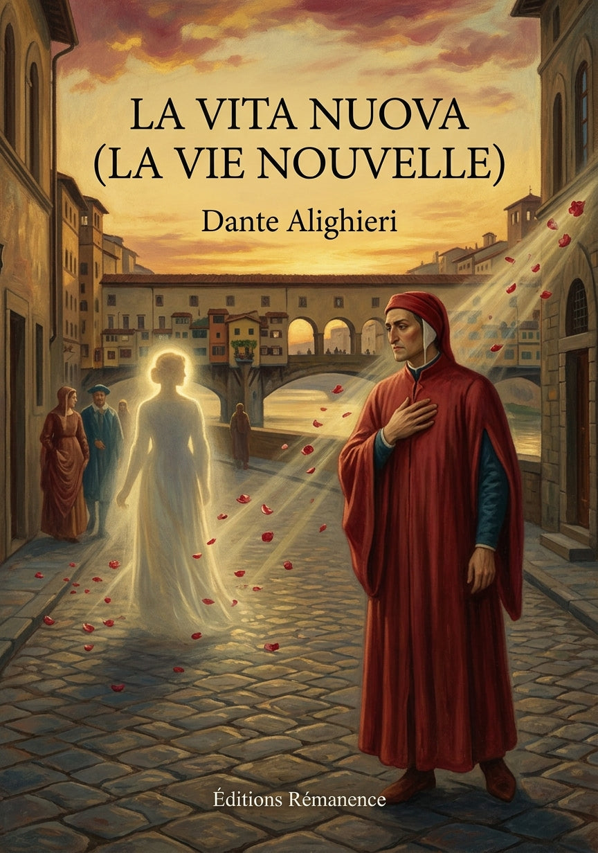 Livre La Vita Nuova (La Vie nouvelle) par Dante Alighieri - Couverture - Editions Remanence