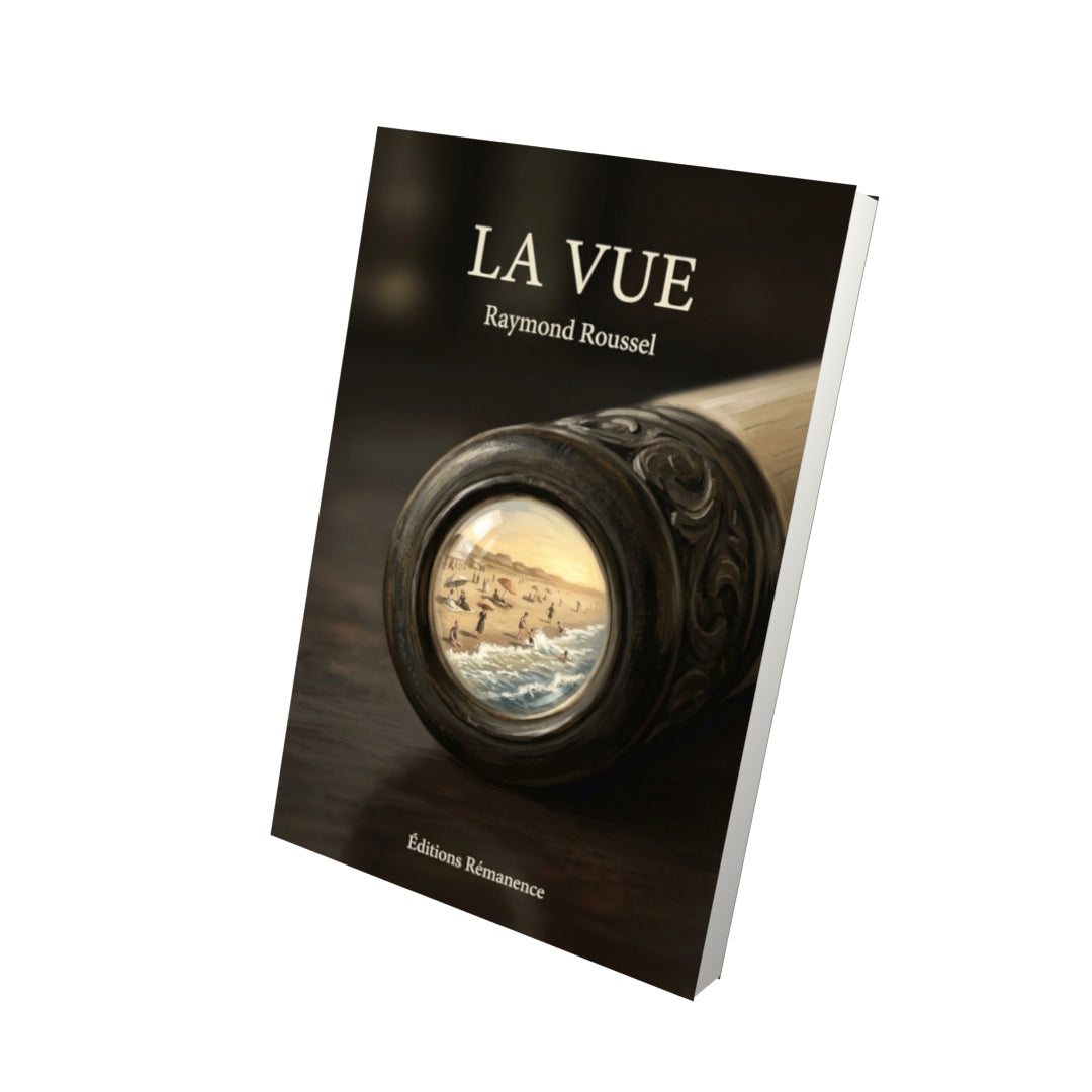 Livre La Vue par Raymond Roussel - Vue 3D - Editions Remanence