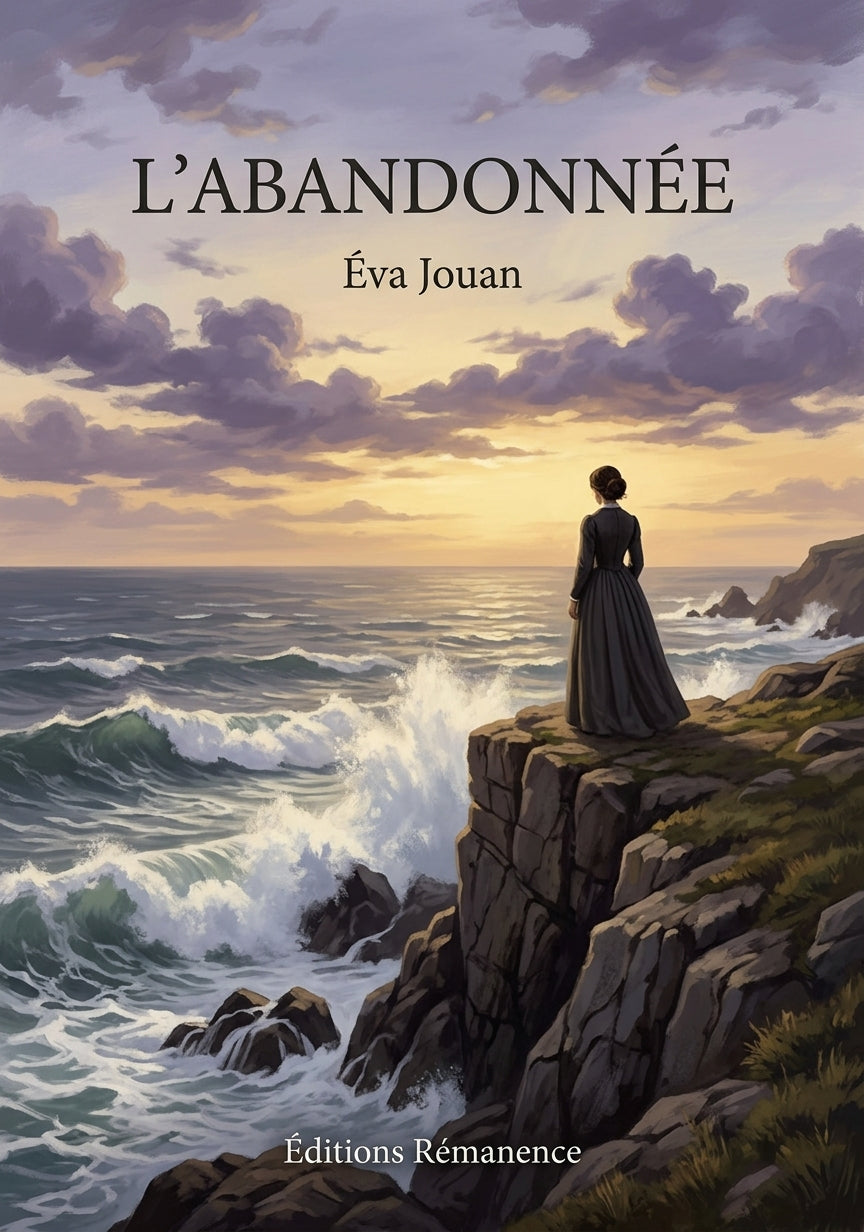 Livre L’Abandonnée par Éva Jouan - Couverture - Editions Remanence