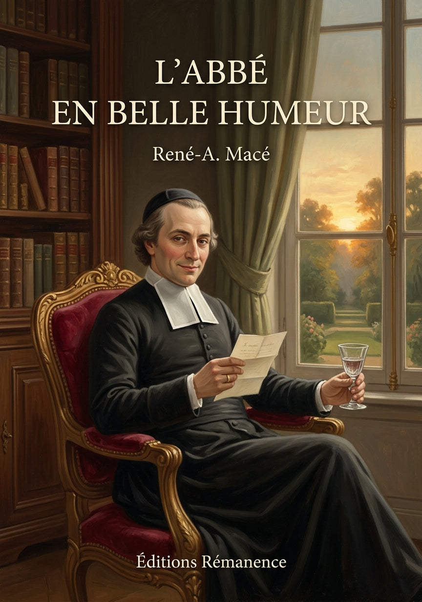 Livre L’Abbé en belle humeur par René-A. Macé - Couverture - Editions Remanence