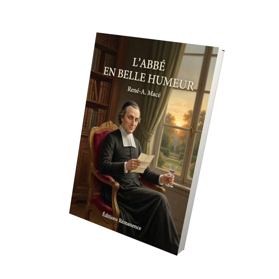 Livre L’Abbé en belle humeur par René-A. Macé - Vue 3D - Editions Remanence