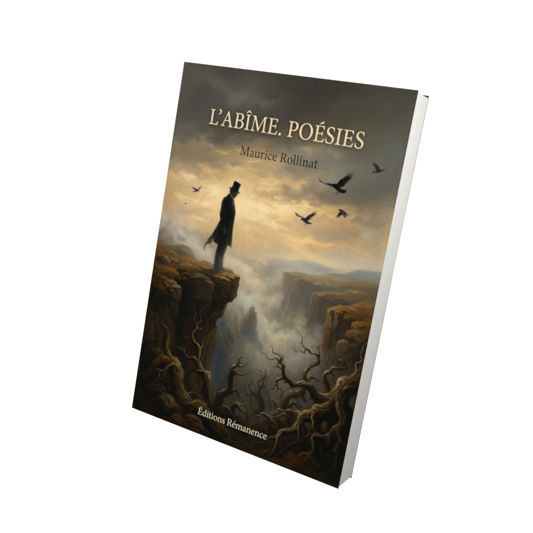 Livre L’Abîme. Poésies par Maurice Rollinat - Vue 3D - Editions Remanence