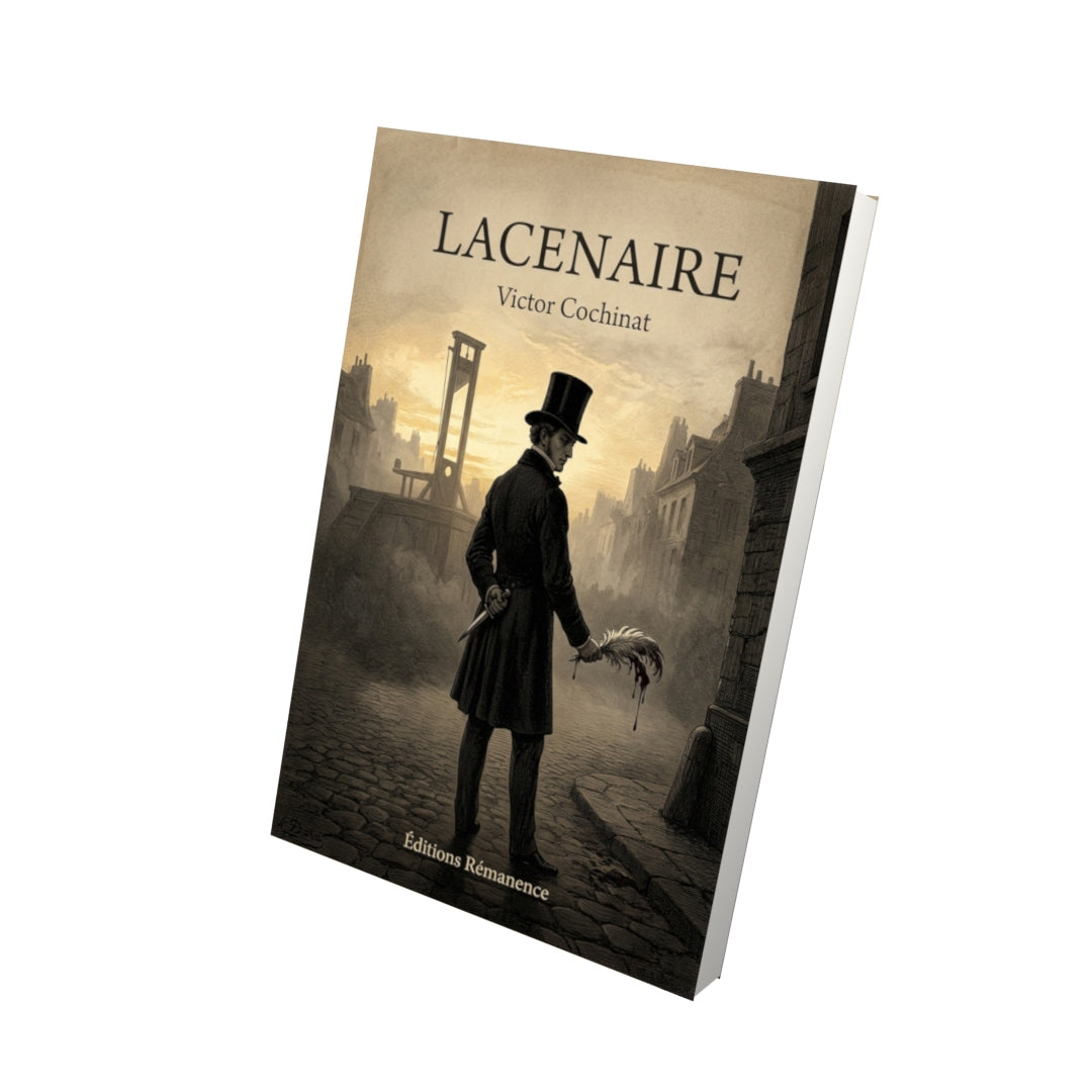 Livre Lacenaire par Victor Cochinat - Vue 3D - Editions Remanence