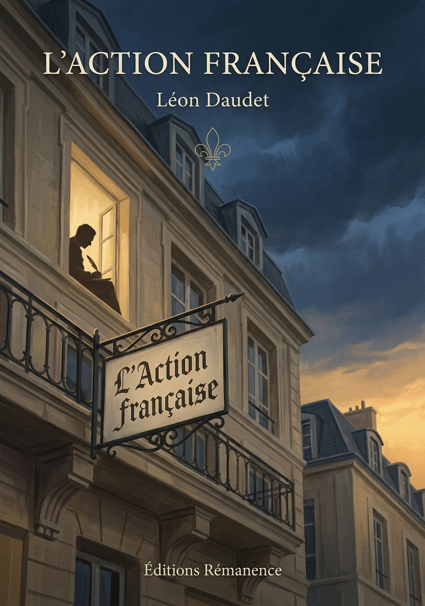 Livre L’Action française par Léon Daudet - Couverture - Editions Remanence