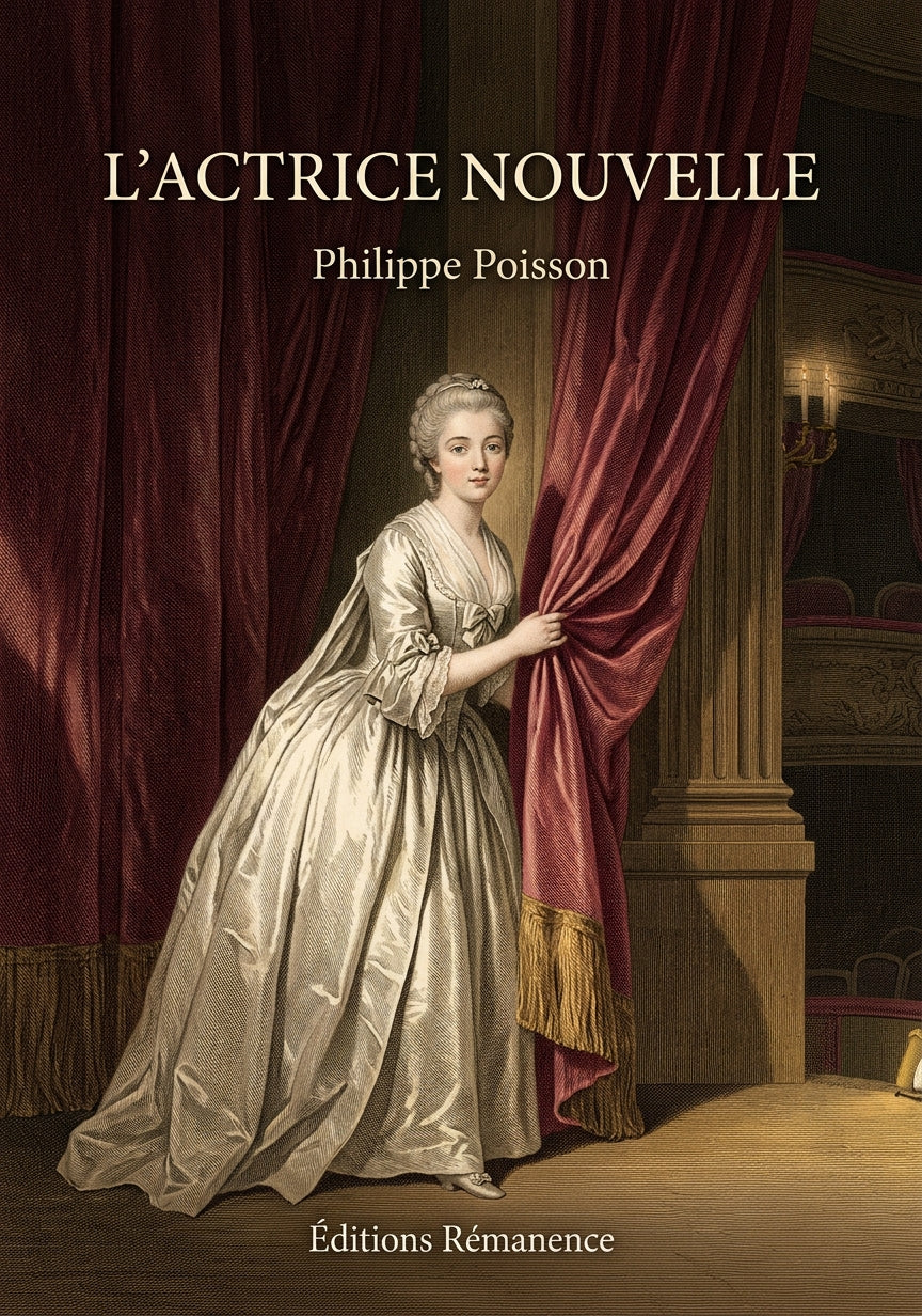 Livre L’Actrice nouvelle par Philippe Poisson - Couverture - Editions Remanence