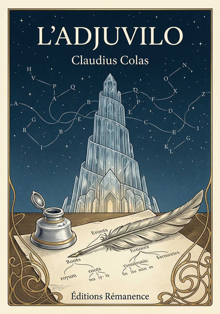 Livre L’Adjuvilo par Claudius Colas - Couverture - Editions Remanence