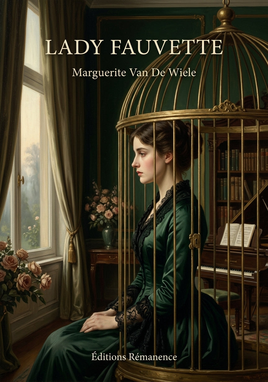 Livre Lady Fauvette par Marguerite Van De Wiele - Couverture - Editions Remanence