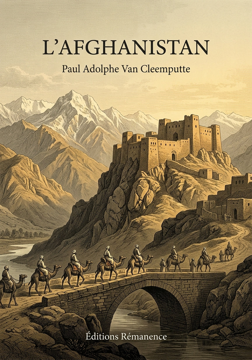 Livre L’Afghanistan par Paul Adolphe Van Cleemputte - Couverture - Editions Remanence