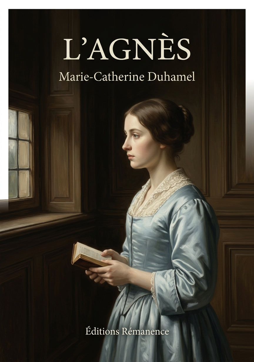 Livre L’Agnès par Marie-Catherine Duhamel - Couverture - Editions Remanence