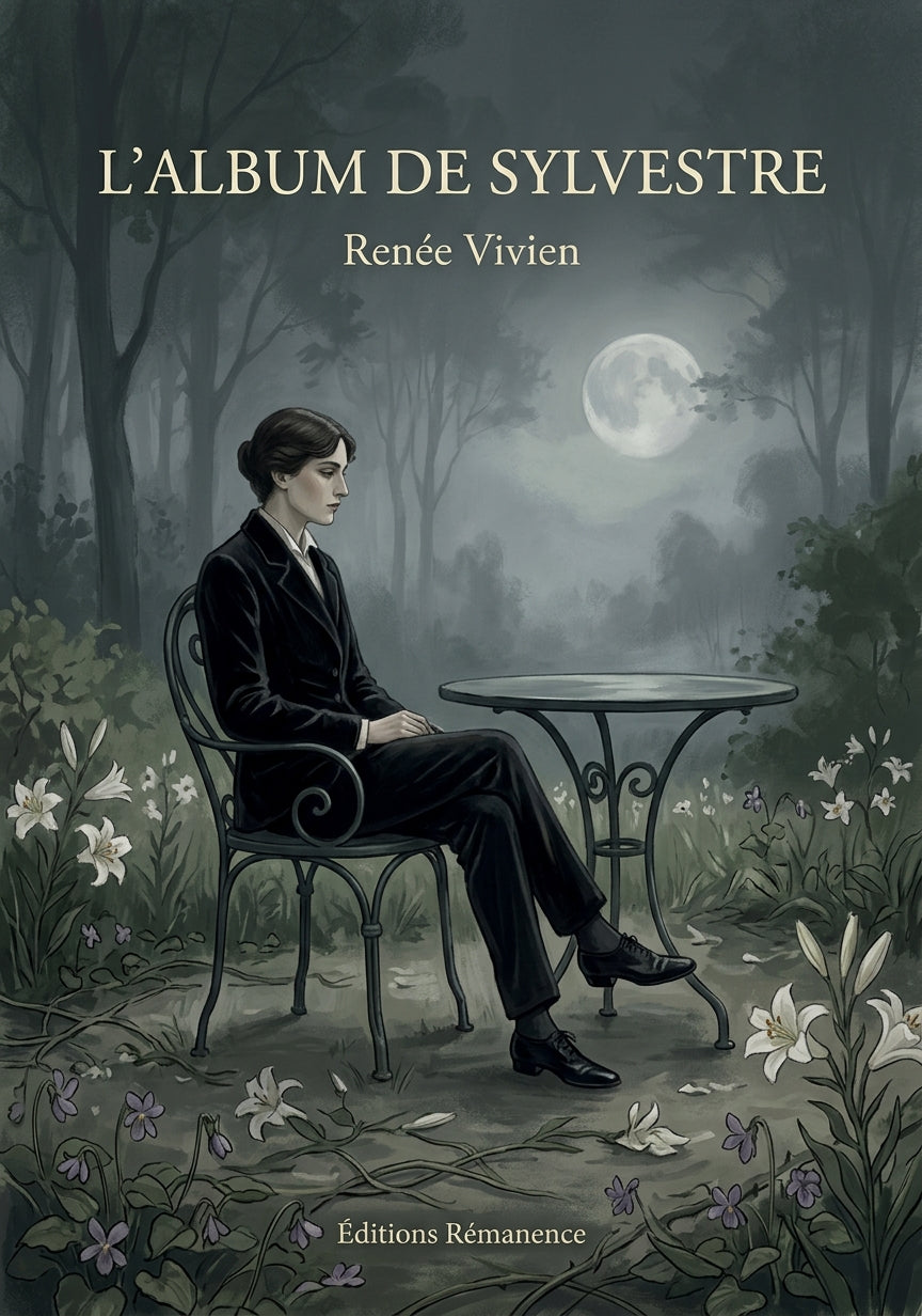 Livre L’Album de Sylvestre par Renée Vivien - Couverture - Editions Remanence