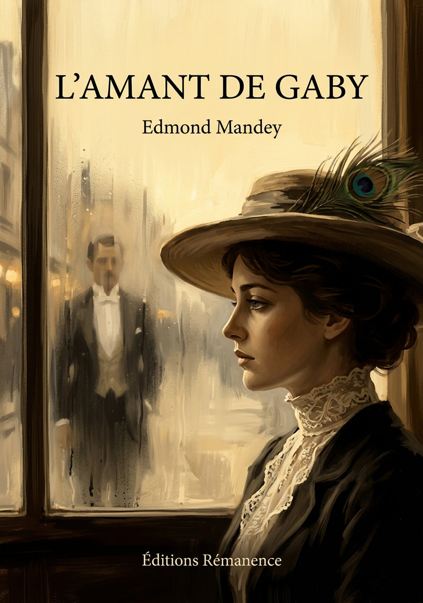 Livre L’Amant de Gaby par Edmond Mandey - Couverture - Editions Remanence