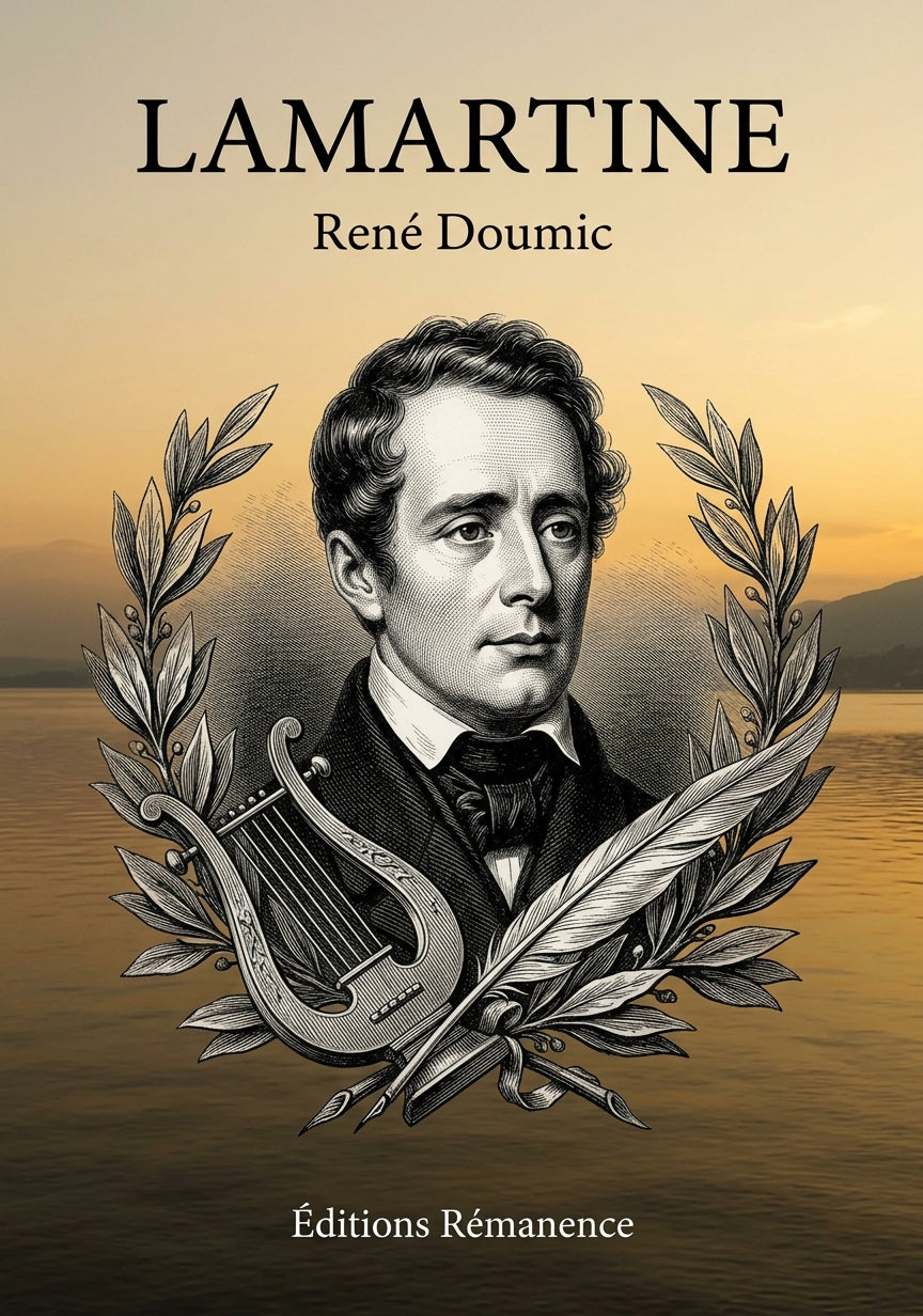 Livre Lamartine par René Doumic - Couverture - Editions Remanence