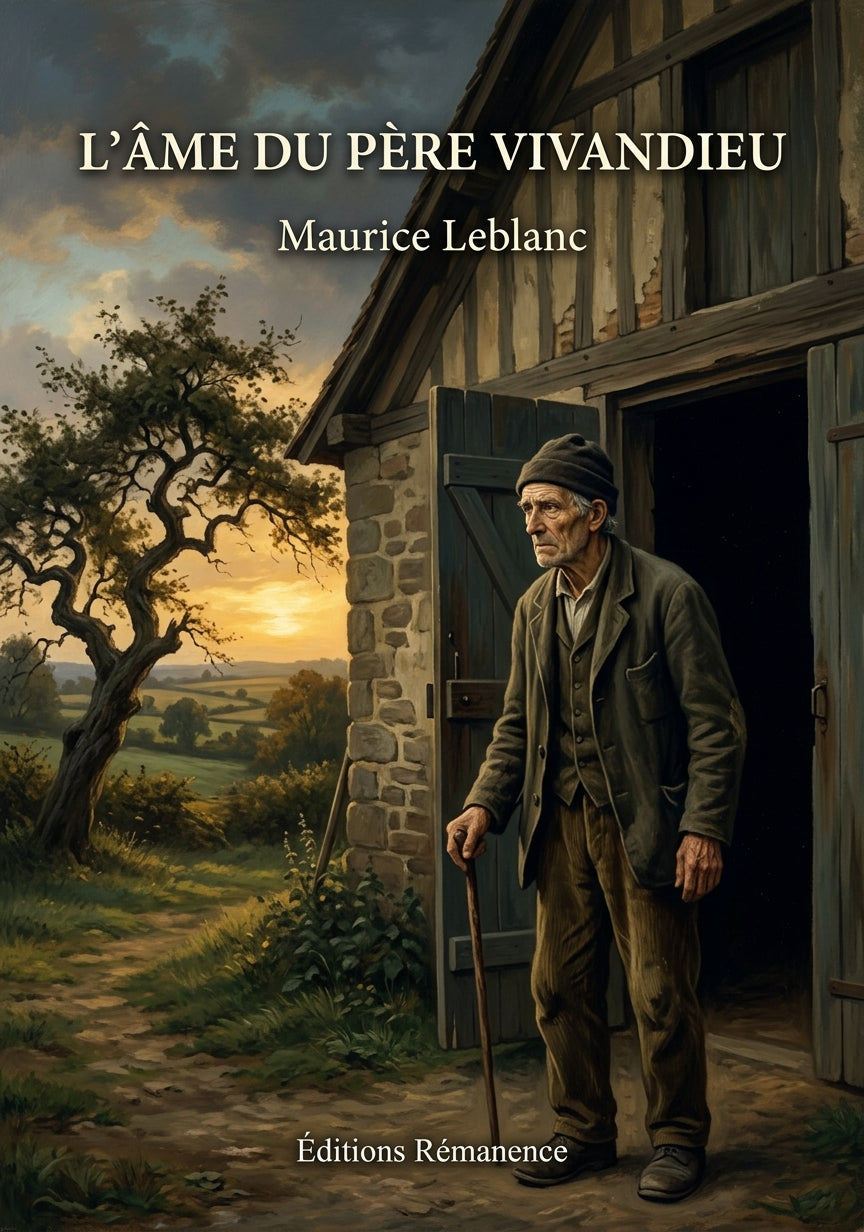 Livre L’Âme du père Vivandieu par Maurice Leblanc - Couverture - Editions Remanence