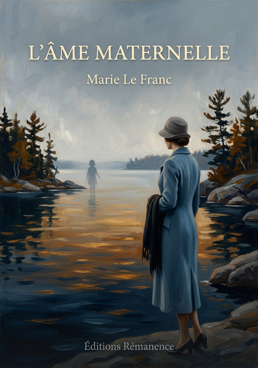 Livre L’âme maternelle par Marie Le Franc - Couverture - Editions Remanence