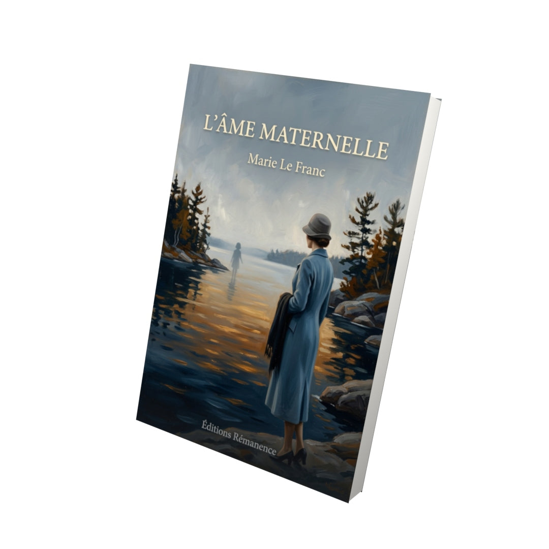 Livre L’âme maternelle par Marie Le Franc - Vue 3D - Editions Remanence
