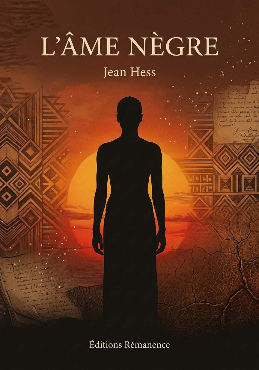 Livre L’Âme nègre par Jean Hess - Couverture - Editions Remanence