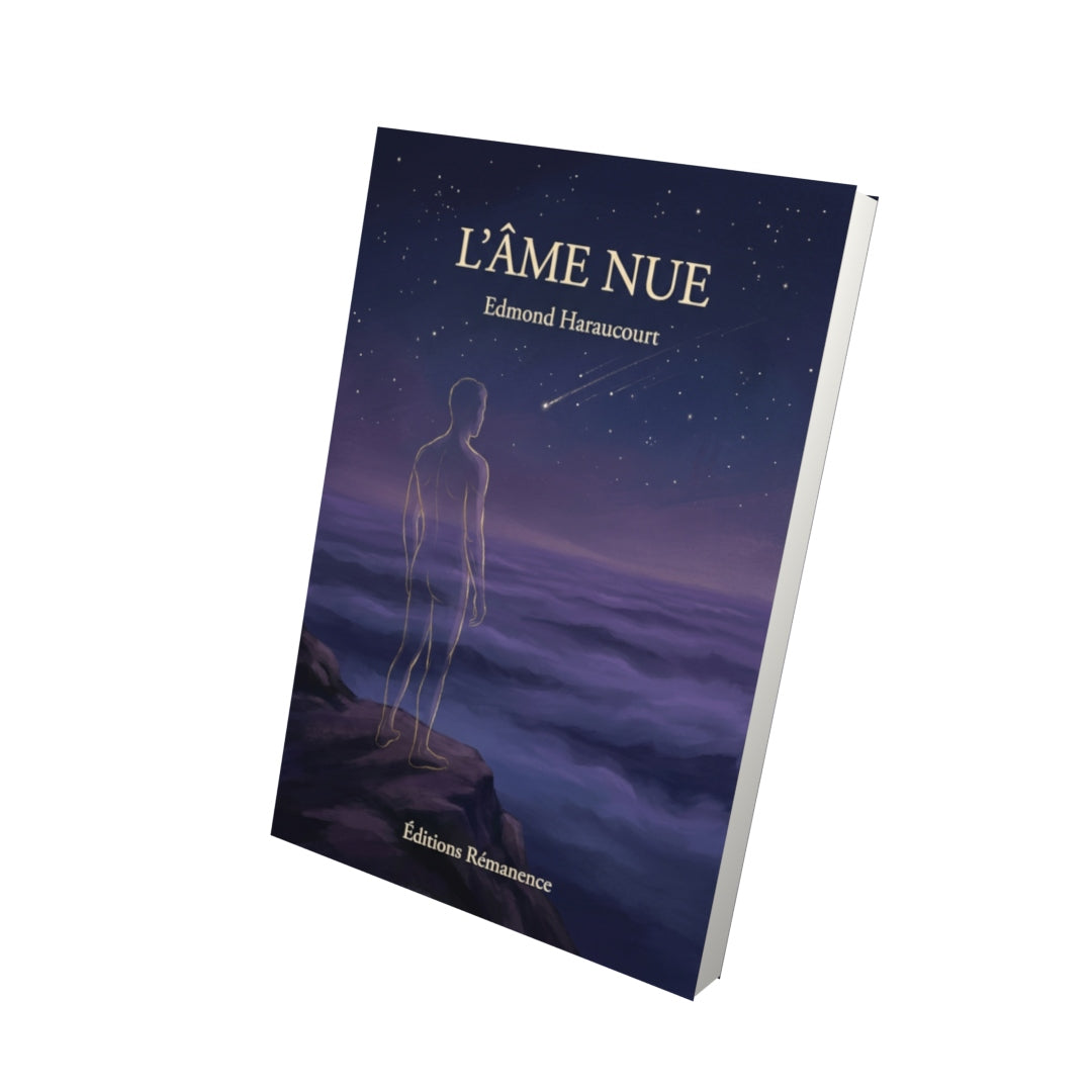 Livre L’Âme nue par Edmond Haraucourt - Vue 3D - Editions Remanence