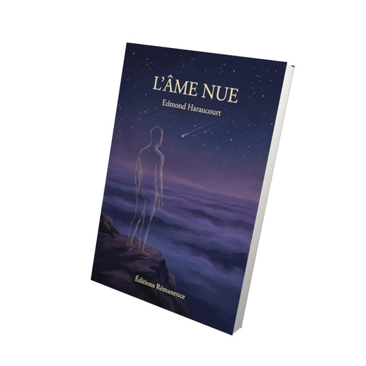 Livre L’Âme nue par Edmond Haraucourt - Vue 3D - Editions Remanence