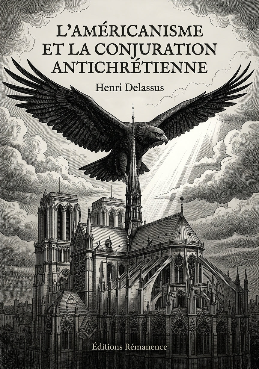 Livre L’Américanisme et la conjuration antichrétienne par Henri Delassus - Couverture - Editions Remanence