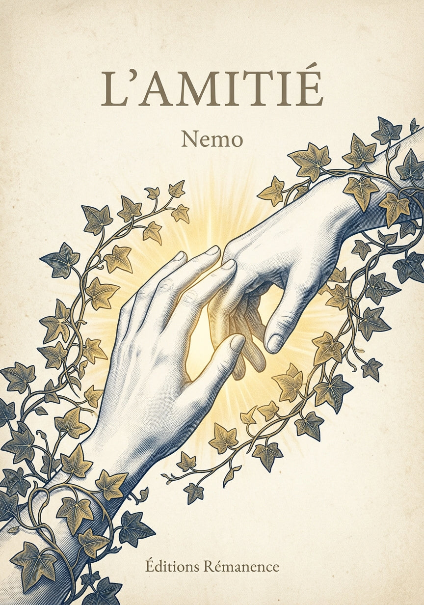 Livre L’Amitié par Nemo - Couverture - Editions Remanence