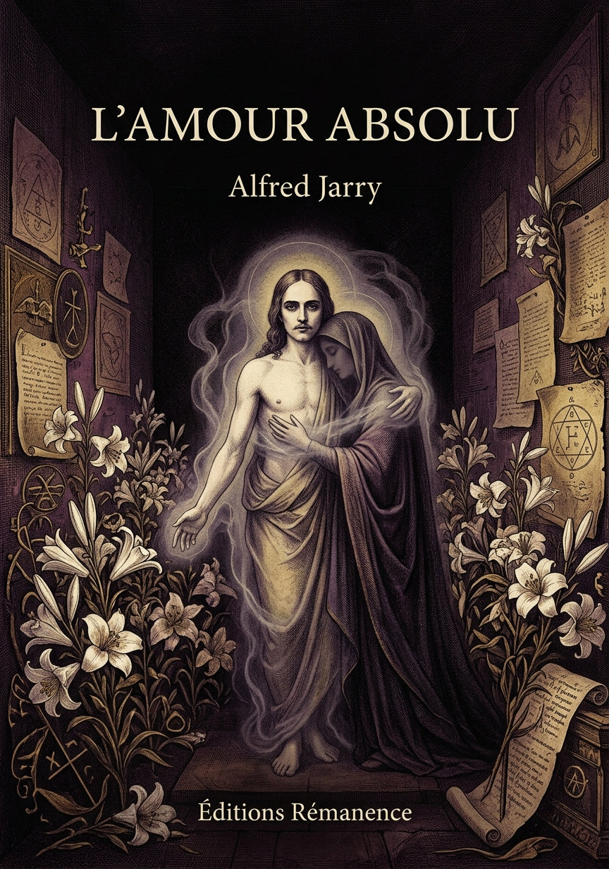 Livre L’Amour absolu par Alfred Jarry - Couverture - Editions Remanence