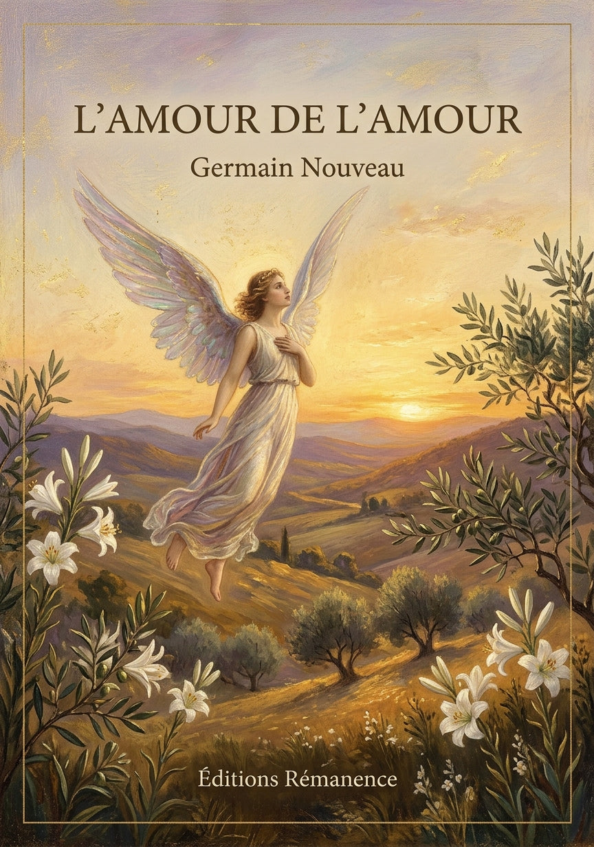 Livre L’Amour de l’amour par Germain Nouveau - Couverture - Editions Remanence
