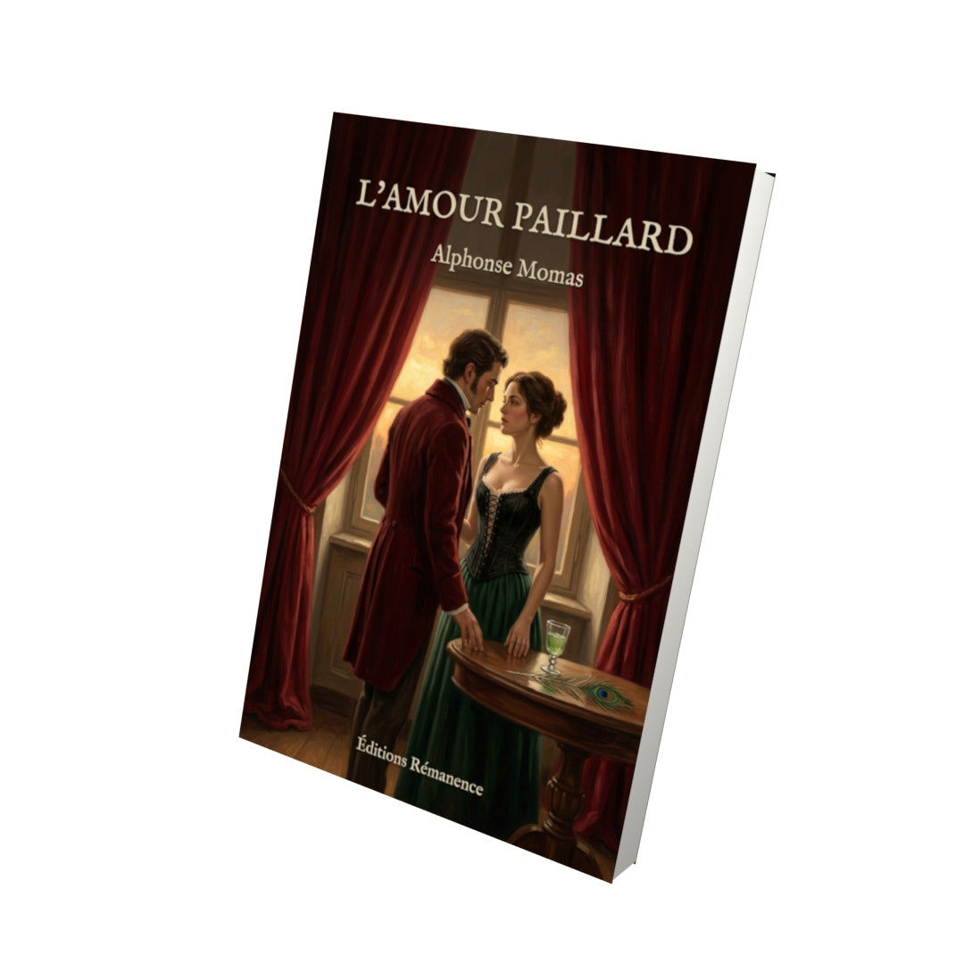 Livre L’Amour paillard par Alphonse Momas - Vue 3D - Editions Remanence