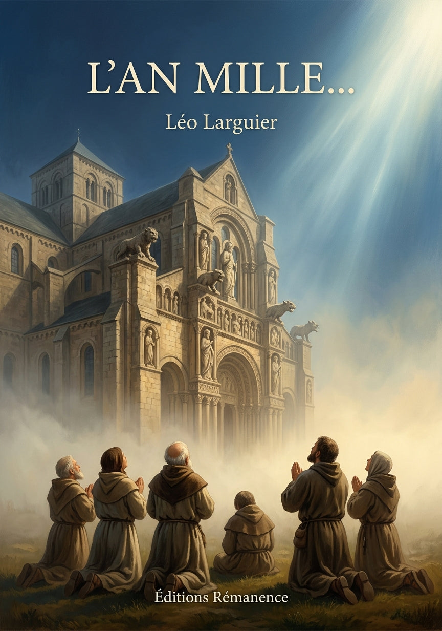 Livre L’An mille… par Léo Larguier - Couverture - Editions Remanence