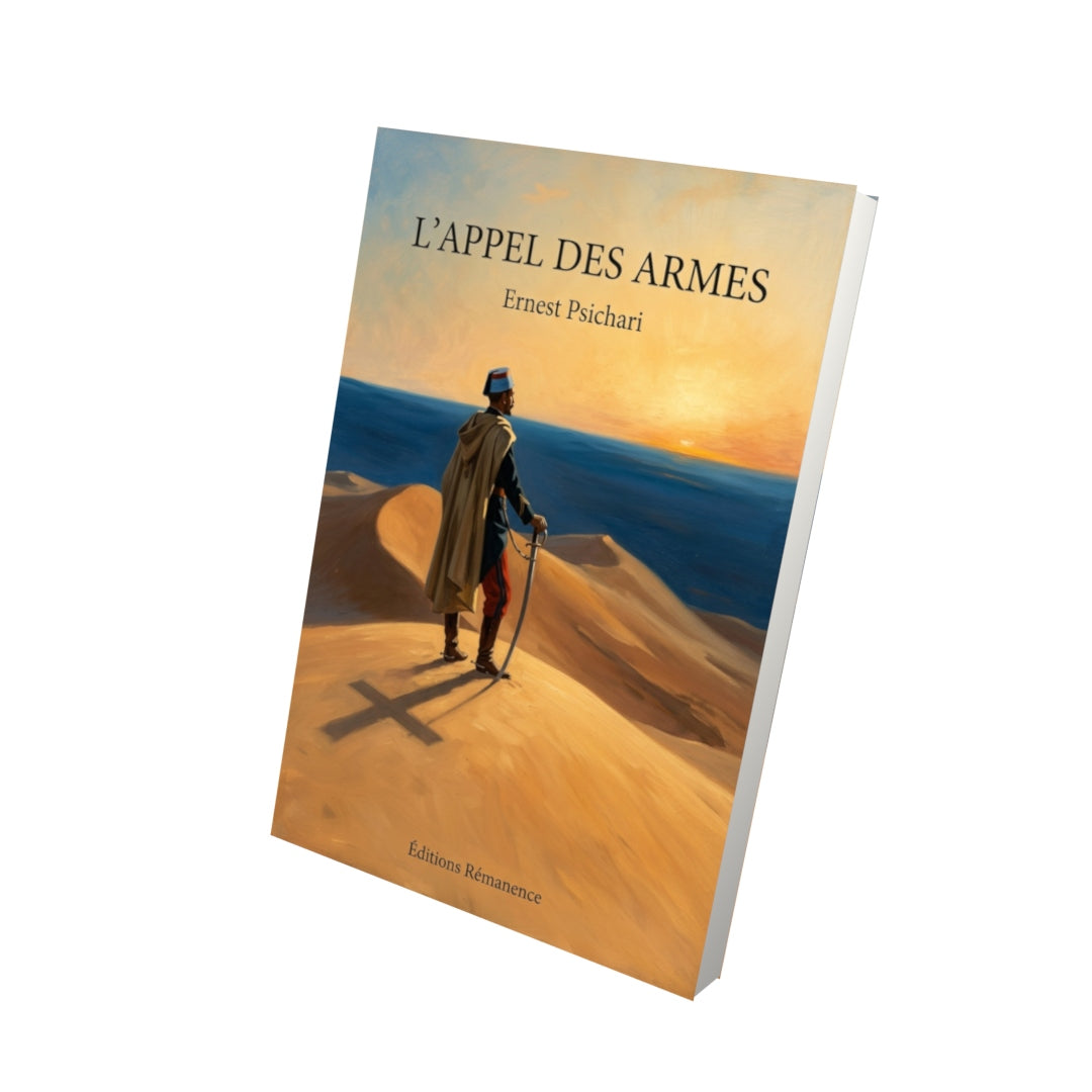Livre L’Appel des armes par Ernest Psichari - Vue 3D - Editions Remanence