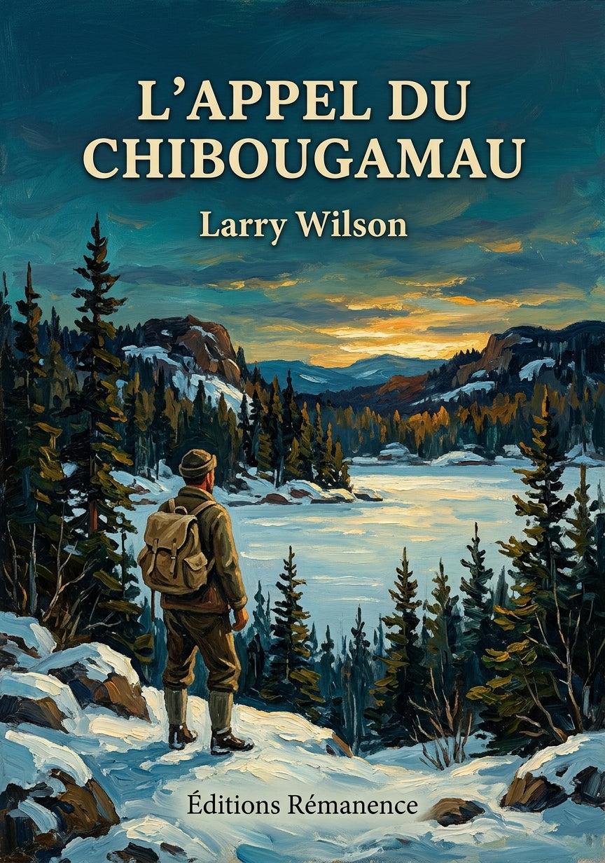 Livre L’Appel du Chibougamau par Larry Wilson - Couverture - Editions Remanence