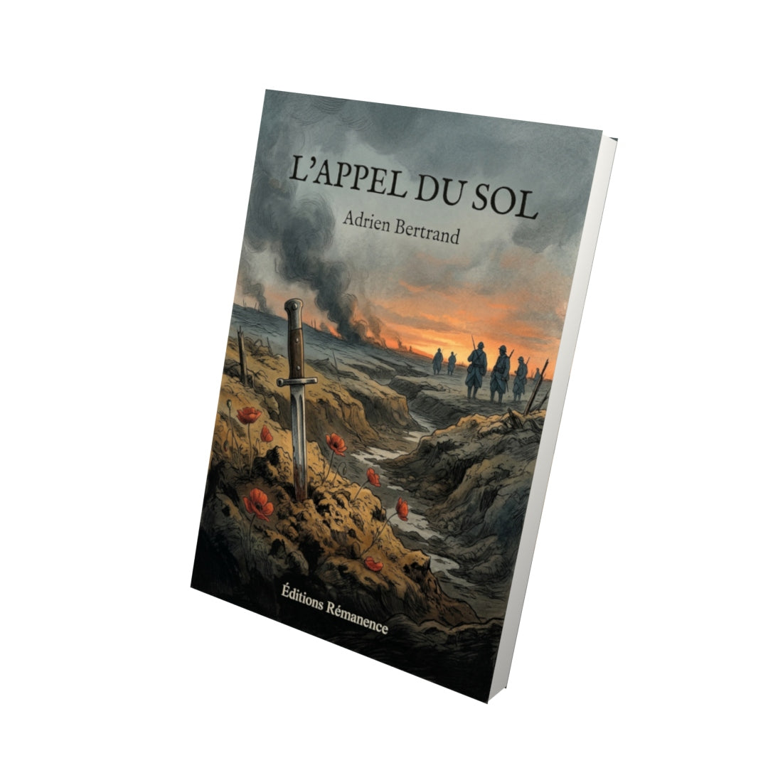 Livre L’Appel du Sol par Adrien Bertrand - Vue 3D - Editions Remanence