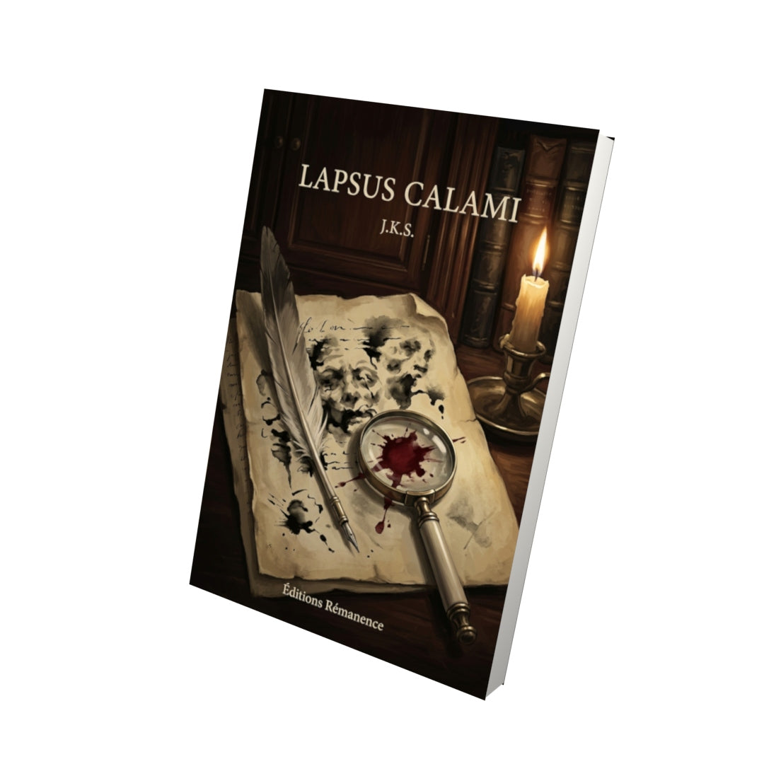 Livre Lapsus Calami par J.K.S. - Vue 3D - Editions Remanence