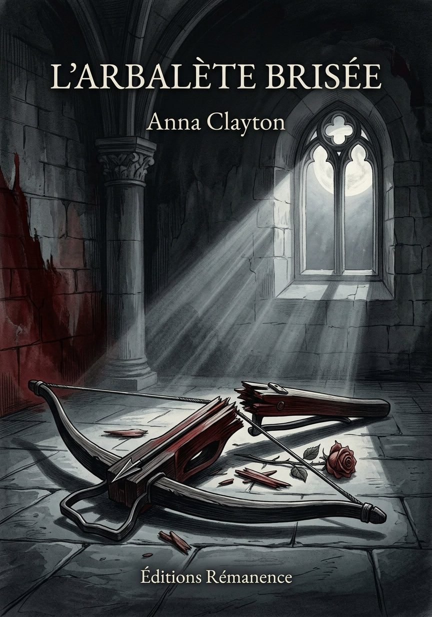 Livre L’Arbalète brisée par Anna Clayton - Couverture - Editions Remanence