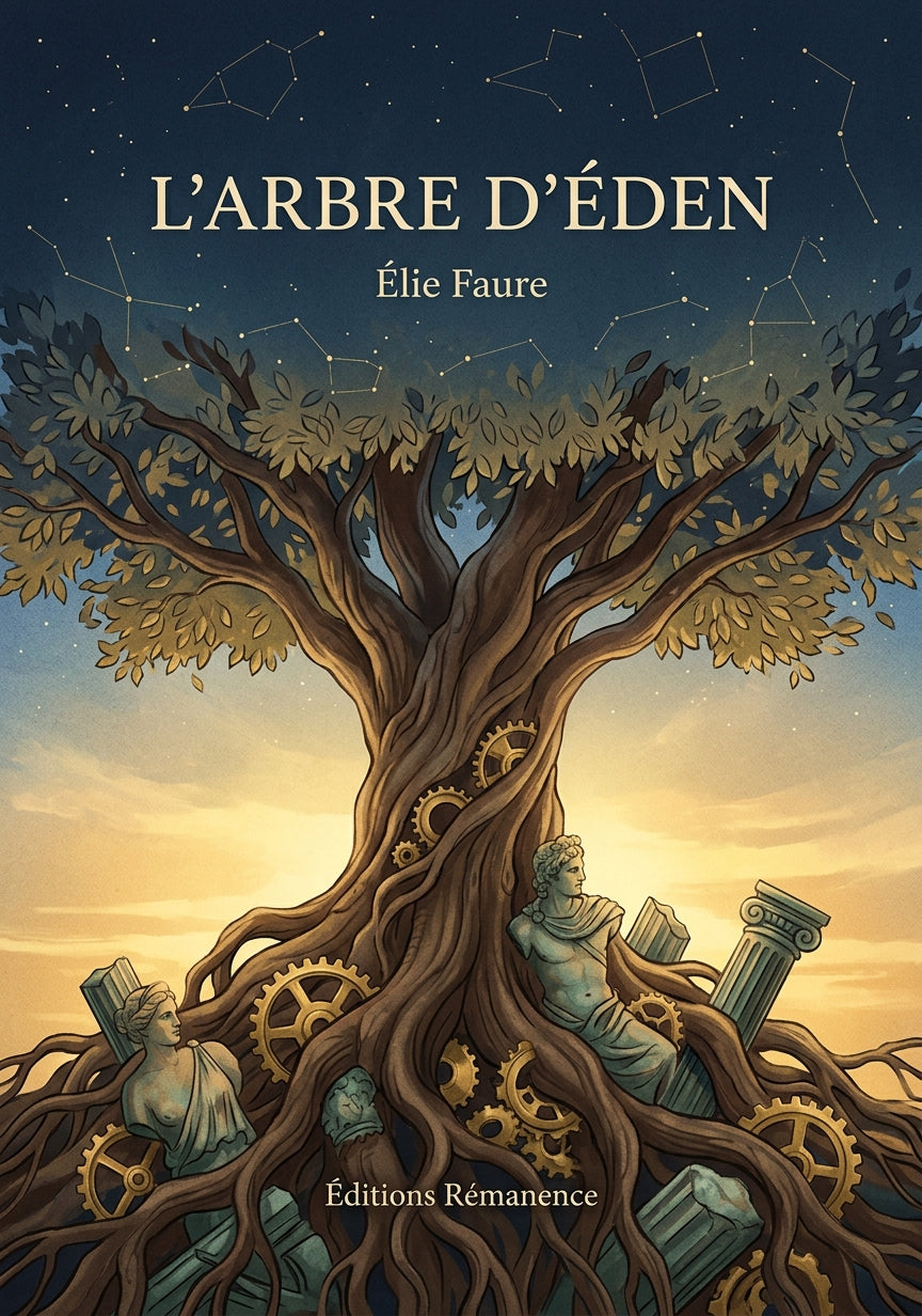 Livre L’Arbre d’Éden par Élie Faure - Couverture - Editions Remanence