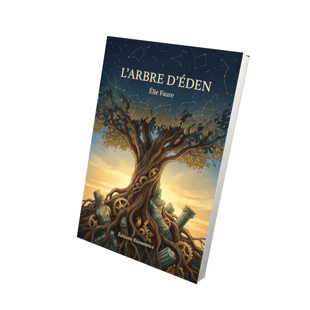Livre L’Arbre d’Éden par Élie Faure - Vue 3D - Editions Remanence