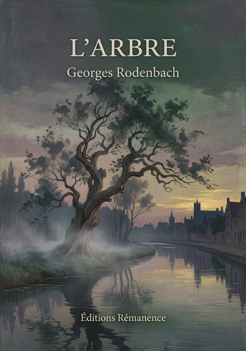 Livre L’Arbre par Georges Rodenbach - Couverture - Editions Remanence