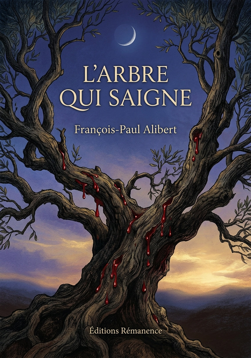 Livre L’Arbre qui saigne par François-Paul Alibert - Couverture - Editions Remanence
