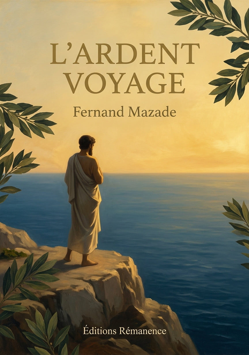 Livre L’Ardent voyage par Fernand Mazade - Couverture - Editions Remanence