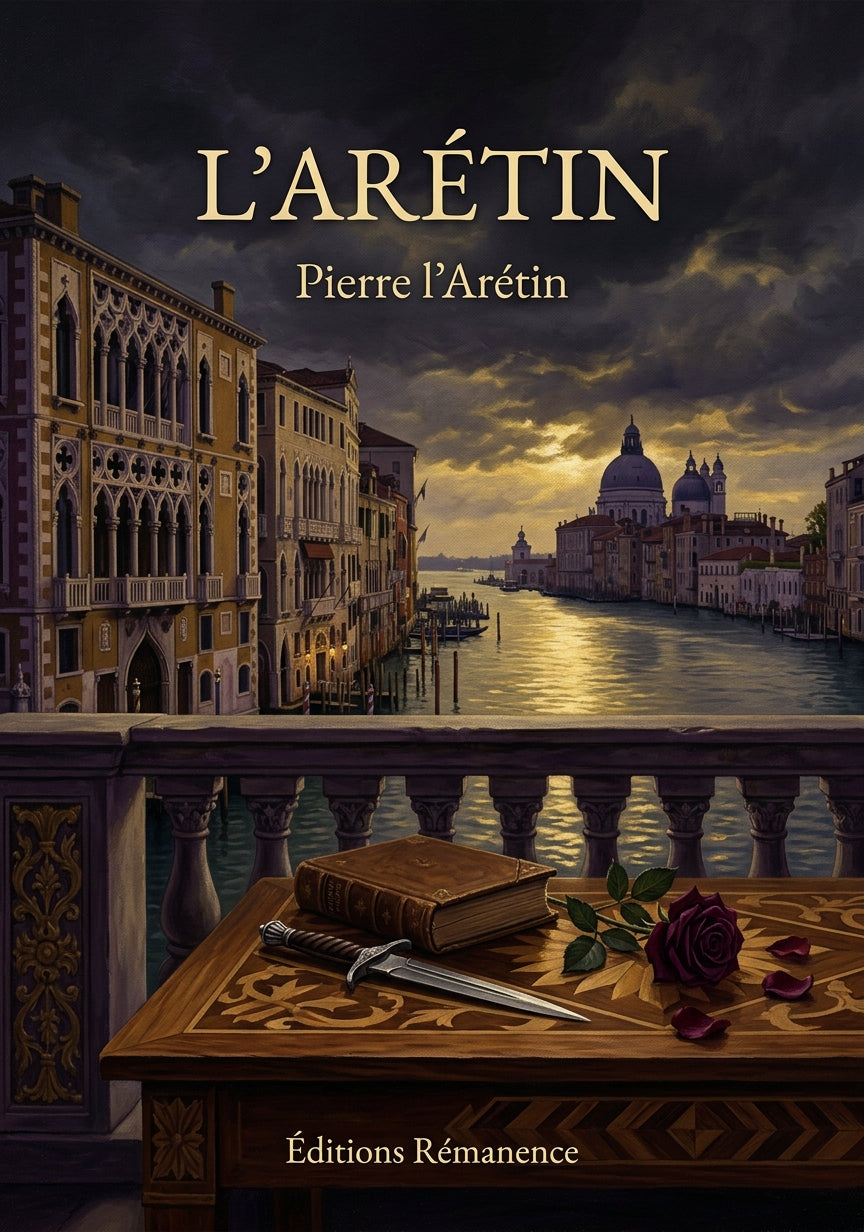 Livre L’Arétin par Pierre l’Arétin - Couverture - Editions Remanence